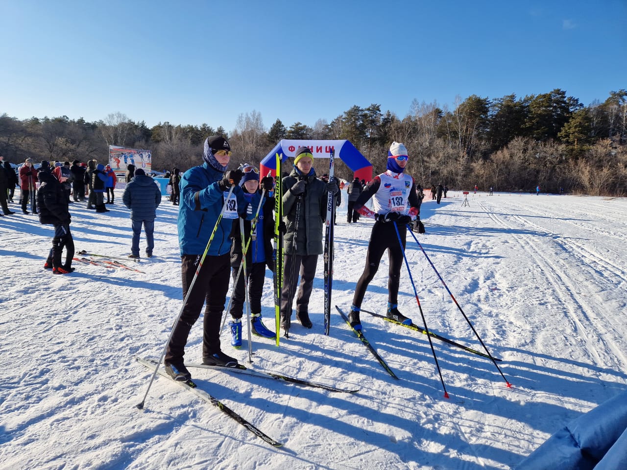 Городские соревнования по лыжным гонкам среди учащихся 5-11 классов.