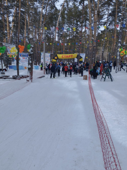 Городские соревнования по лыжным гонкам среди учащихся 5-11 классов.